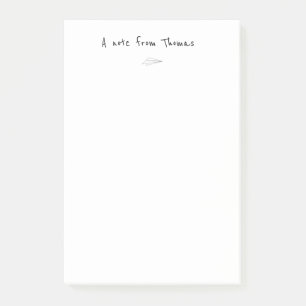 A Note From Paper Airplane
