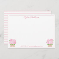 A Note From Pretty Pink Hydrangeas Baby Shower