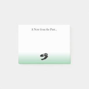 A Note from the Past- T. rex Dinosaur Post-its