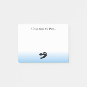 A Note from the Past- T. rex Dinosaur Post-its