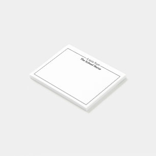 A note from the School Nurse Post-It Notes