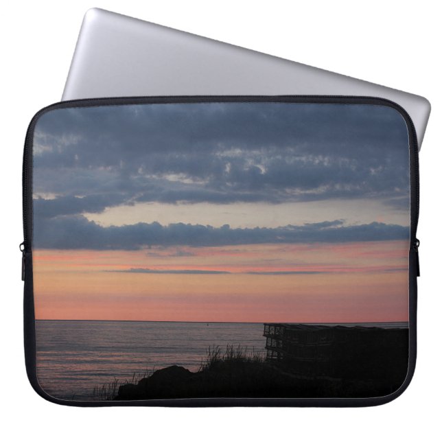 A Nova Scotian Sunset Laptop Sleeve (Front)