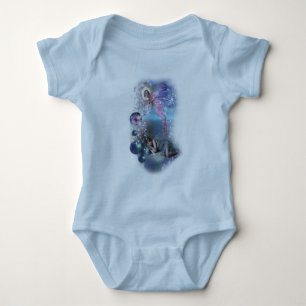 A novel can be a portal into parallel realities baby bodysuit