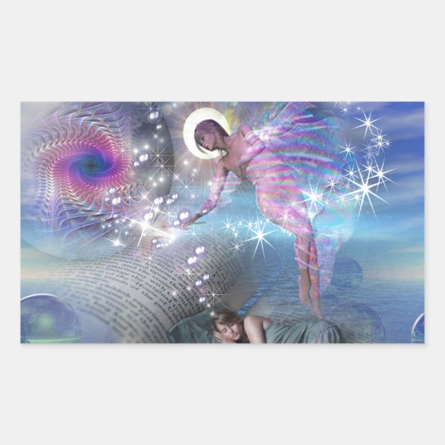 A novel can be a portal into parallel realities sticker (Front)