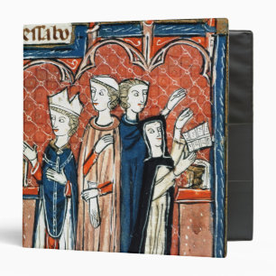 A nun taking her vows and mass binder