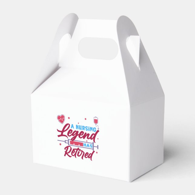 A Nursing legend has Retired Favor Box (Front Side)
