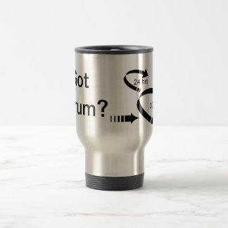 "A obtenu la bousculade ?" Tasse de café