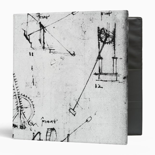 A page from the Codex Forster, 1480s-1494 Binder (Front/Inside)