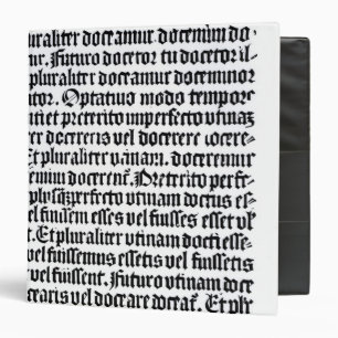A page of the 'Grammaire Latine' Binder