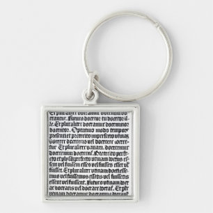 A page of the 'Grammaire Latine' Keychain