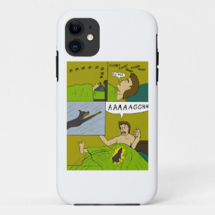 A painful wake up iPhone 11 case