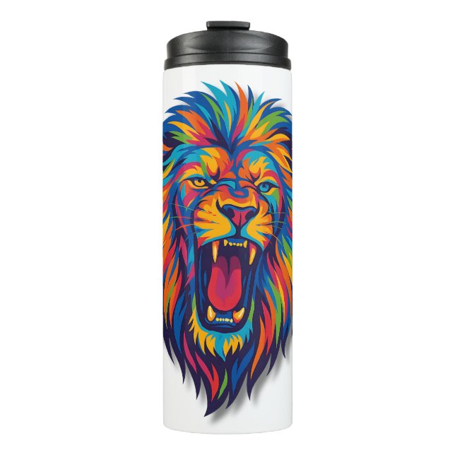 A PAINTED LION Coffee Mug (Front)