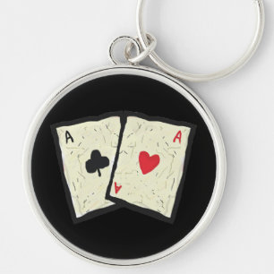 A Pair Of Aces Keychain