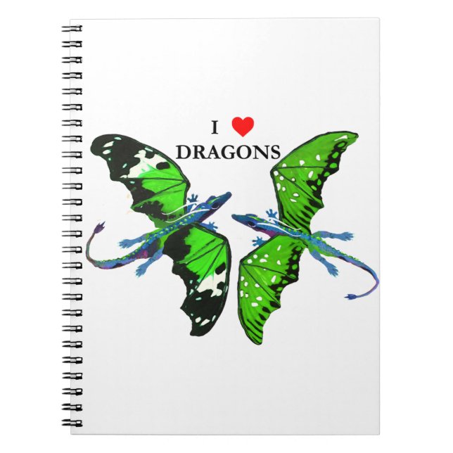 A Pair of Dragons Notebook (Front)