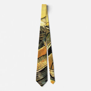 A Pair of Leather Clogs by Vincent van Gogh Tie