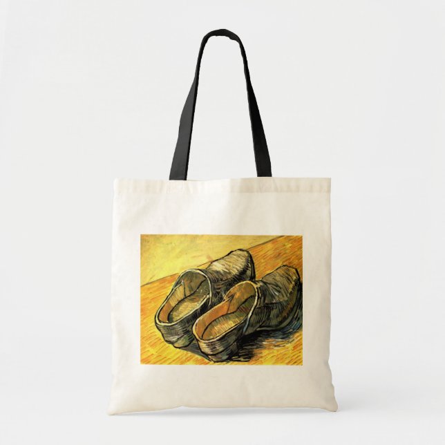 A Pair of Leather Clogs by Vincent van Gogh Tote Bag (Front)