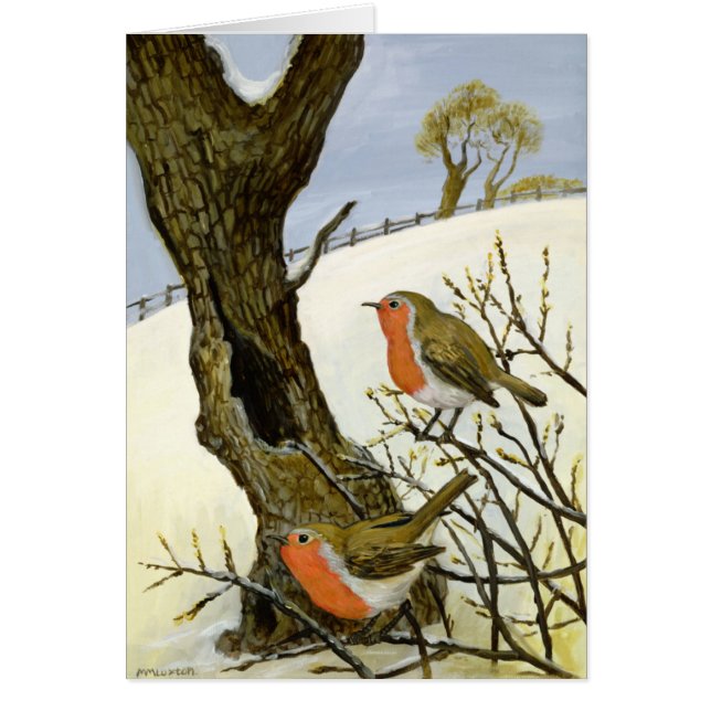 A Pair of Robins (Front)