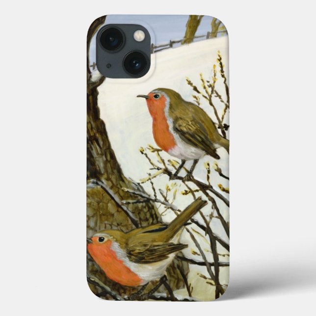 A Pair of Robins Case-Mate iPhone Case (Back)