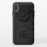 A pair of roses in black On iPhone XS Max Slider Case<br><div class="desc">A pair of roses in black On Apple iPhone Case</div>