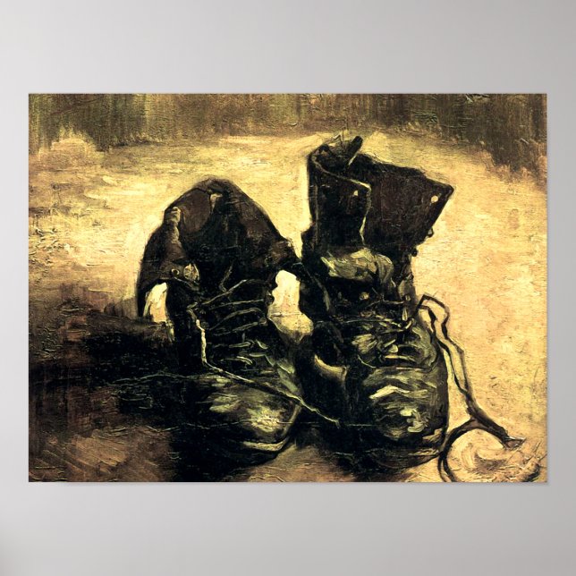 A Pair of Shoes - Van Gogh Poster (Front)