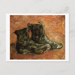 A Pair of Shoes, Vincent van Gogh Postcard