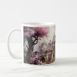A Palace In Watercolor Style Coffee Mug
