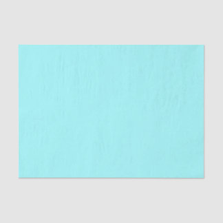 A Pale Cool Cyan Blue Tissue Paper