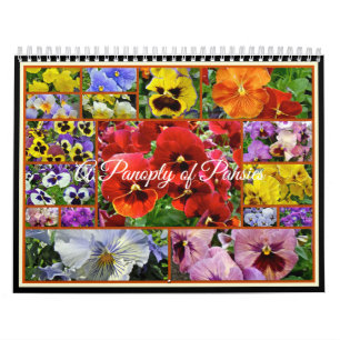A Panoply of Pansies Calendar