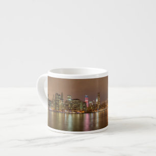 A panorama of the New York City skyline Espresso Cup
