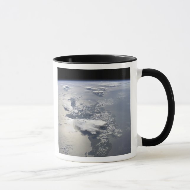 A panoramic view of the island of Hispaniola Mug (Right)