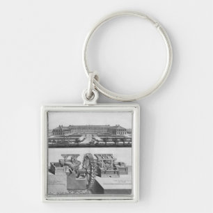 A paper mill keychain