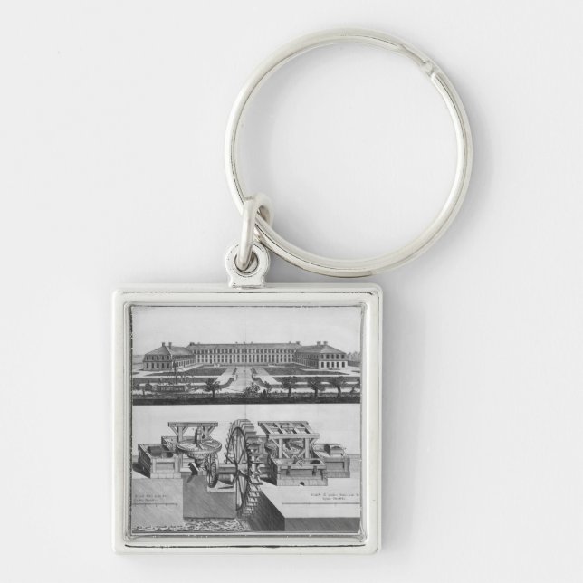 A paper mill keychain (Front)