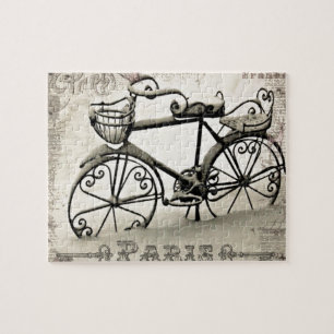 A Parisian Bicycle Jigsaw Puzzle