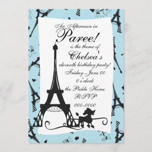 A Parisian Party Invitation