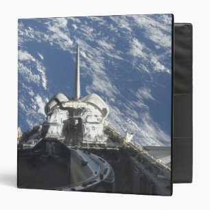A partial view of Space Shuttle Atlantis Binder