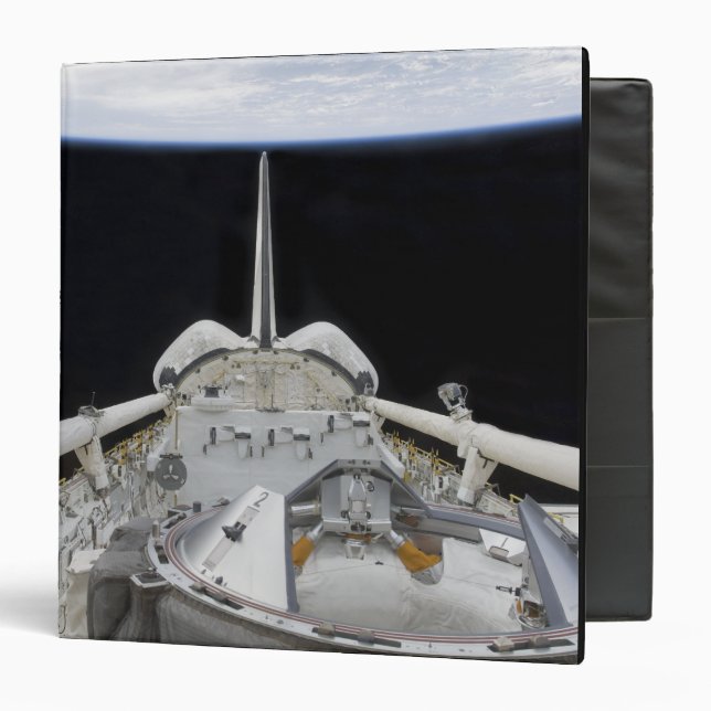 A partial view of Space Shuttle Binder (Front/Inside)