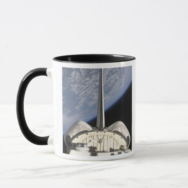 A partial view of Space Shuttle Endeavour Mug (Left)