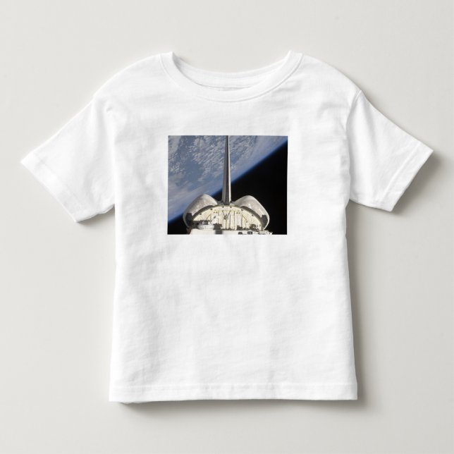 A partial view of Space Shuttle Endeavour Toddler T-shirt (Front)
