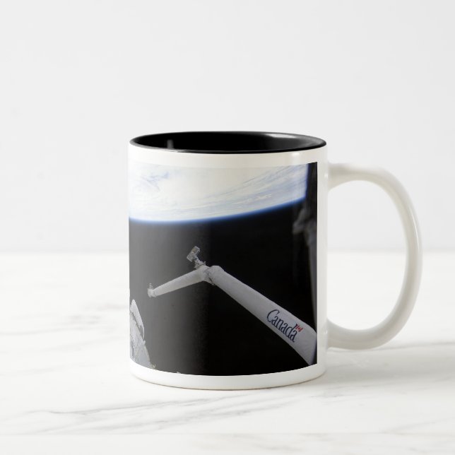 A partial view of the Tranquillity node Two-Tone Coffee Mug (Right)