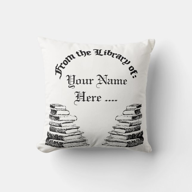 À partir de la bibliothèque du Coussin de lecture  (Recto)