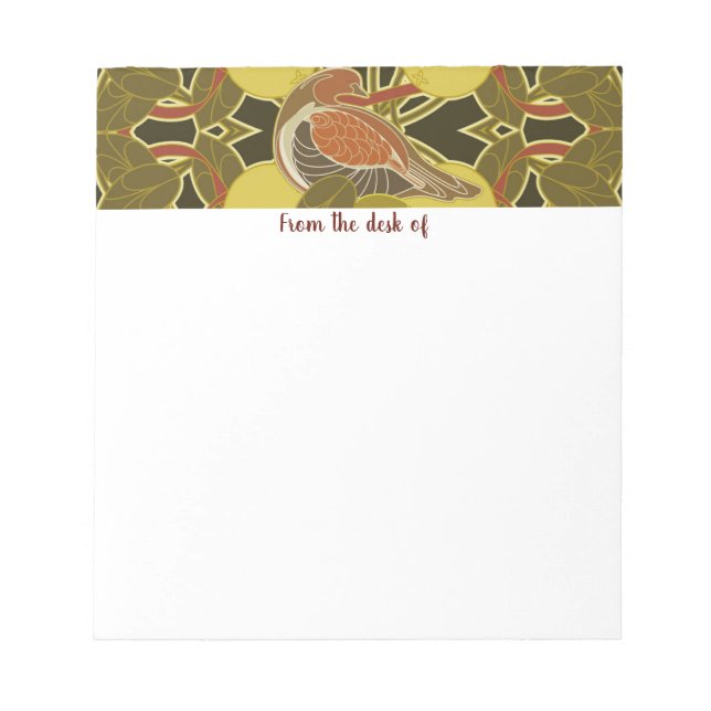 A Partridge In A Pear Tree Notepad (Front)