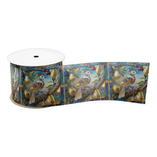 A Partridge in a Pear Tree Satin Ribbon