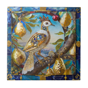 A Partridge in a Pear Tree Tile