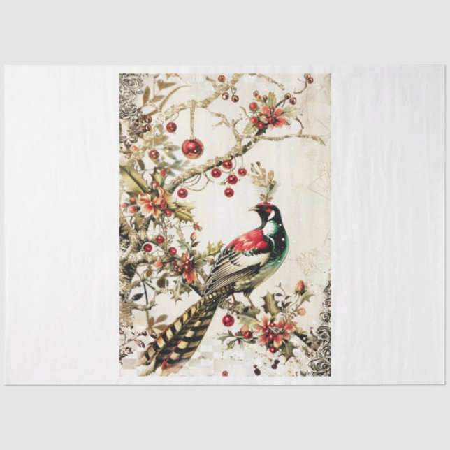 A Partridge in a Pear Tree Tissue Paper (Front)