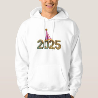 A party hat sitting on top of 2025