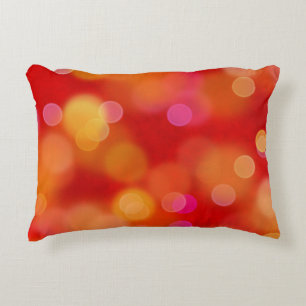 A Passion For Christmas Pattern (red) Accent Pillow