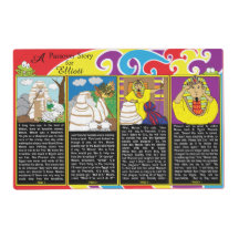 "A Passover Story" Laminated Placemat 12" x 18"