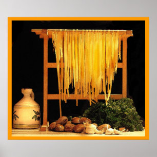 A Pasta Feast Poster