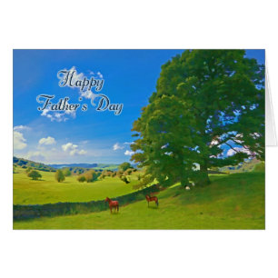 A Pastoral landscape Father's Day