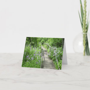 A Path Less Taken Birthday Note Card